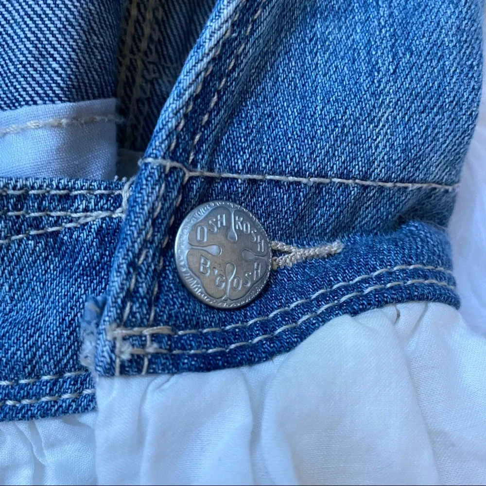 Oshkosh Baby Denim Eyelet Jumper